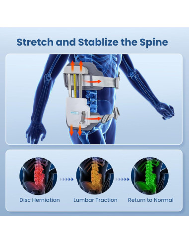 Dispositivo de Tracción Lumbar Changsha BAC-Y/S 2kg