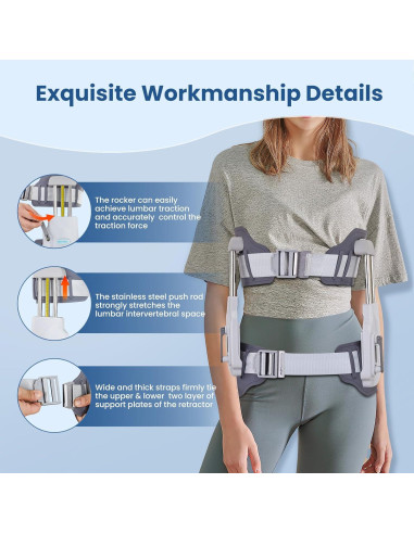 Dispositivo de Tracción Lumbar Changsha BAC-Y/S 2kg