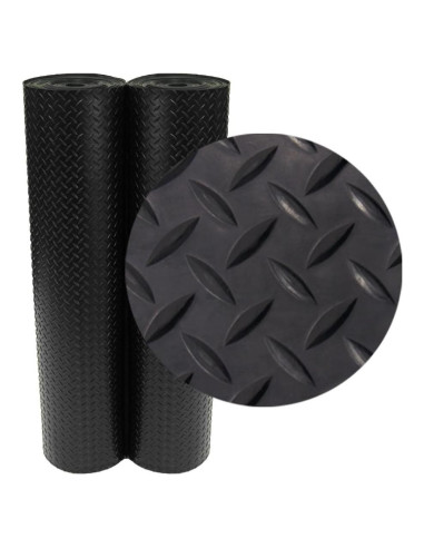 Alfombrilla de Goma Antideslizante Rubber-Cal 3 mm 1.22 m x 0.76 m