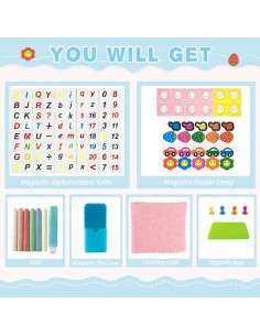 Calcomanía Magnética para Pared LAIAMER 50x100 cm Negra 2