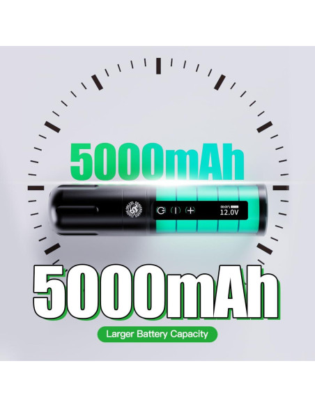 Máquina de Tatuaje Inalámbrica Dragonhawk L2 5000mAh