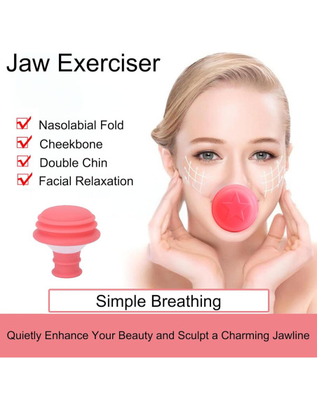 Ejercitador Facial Ourgle para Doble Mentón y Arrugas