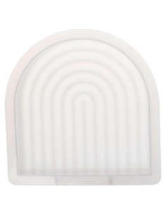 Molde de Silicona Arcoíris Uniquer para Jabón y Velas