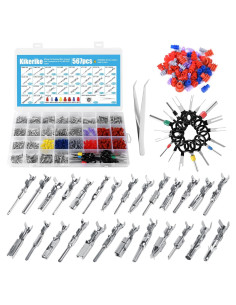 Kit de Pines de Conector 567 Pcs Kikerike - Terminales 1-3.5mm