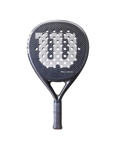 Pala de Padel Wilson Carbon Force LT - Gris - Fibra de Carbono