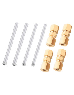 Kit de Conexiones de Líneas de Freno OFBAND 3/16 - 4 Piezas