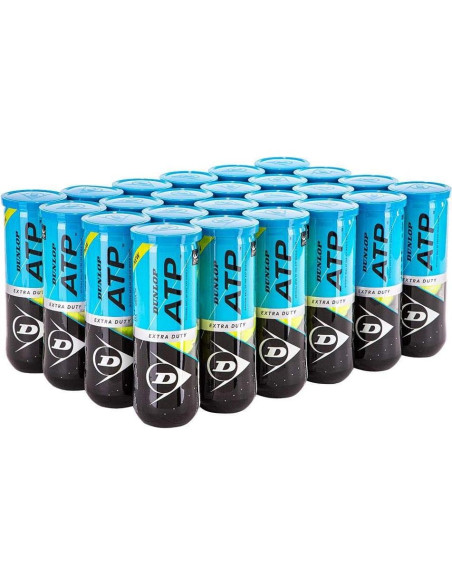Pelotas de Tenis DUNLOP ATP Premium - 72 Pelotas en 24 Latas