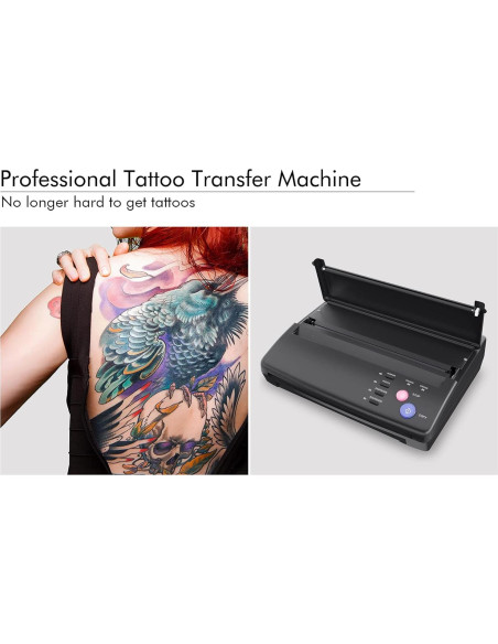 Máquina de Plantillas de Tatuaje TATELF Copiadora Térmica