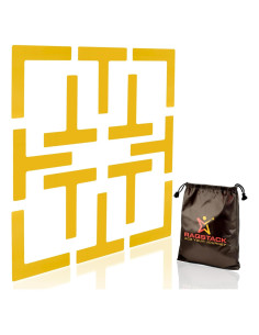 Kit de Marcado de Cancha de Pickleball RAQSTACK - Portátil y Reutilizable