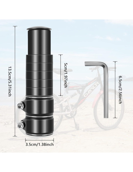 Extensor de Manillar de Bicicleta Sweetone 13.46 cm Ajustable