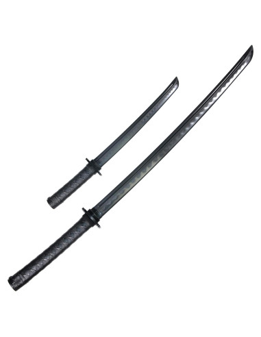 E-BOGU Kit de Espadas de Entrenamiento Polipropileno 99 cm y 60 cm