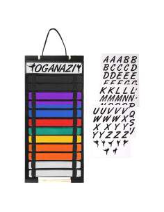 Soporte para Cinturones de Karate OGANAZI con Etiquetas Personalizadas