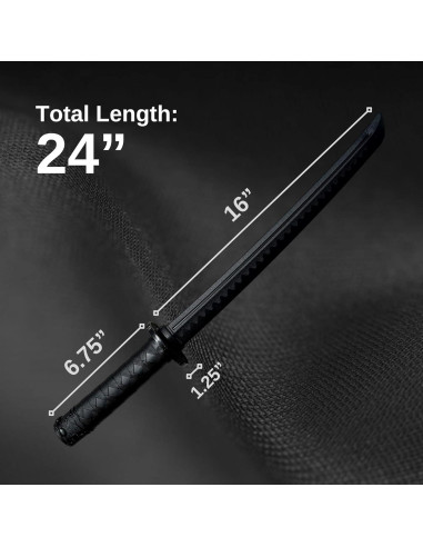 E-BOGU Kit de Espadas de Entrenamiento Polipropileno 99 cm y 60 cm