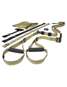 Entrenador de Suspensión TRX Táctico Oliva - Kit Gimnasio Unisex