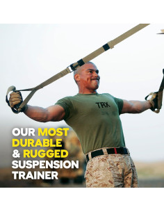 Entrenador de Suspensión TRX Táctico Oliva - Kit Gimnasio Unisex 2