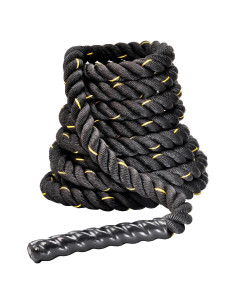 Cuerda de Batalla Fitvids 1.5" x 9.14m Poliester Dacron Negra