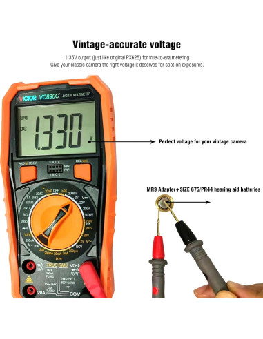 Adaptador de Batería F1TP para Cámaras Vintage MR-9 PX625