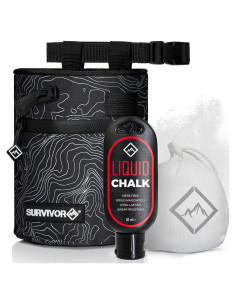 Bolsa de Magnesio SURVIVOR con Magnesio Líquido y Bola Recargable