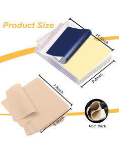 Kit de Tatuaje Yuelong 30 Piezas Piel y Papel Transferencia 2