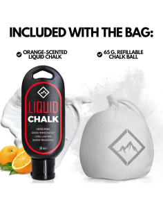 Bolsa de Magnesio SURVIVOR con Magnesio Líquido y Bola Recargable 2