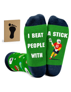 Calcetines de Lacrosse para Niños - Regalo Ideal para Jugadores