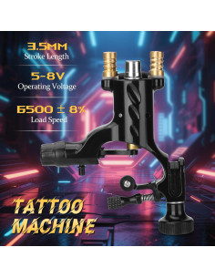 Kit de Tatuaje ATOMUS con Máquina, Agujas y Fuente 2