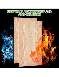 20 Paneles Aislantes de Sonido Autoadhesivos PVC 60x60 cm 2