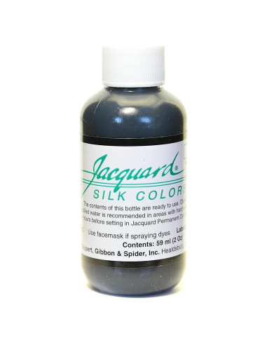 Tinte para Seda Jacquard 60 ml Negro No Tóxico