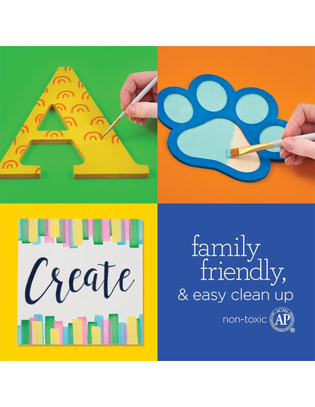 Conjunto de Pintura Acrílica Apple Barrel PROMOTCK 18 Colores 59 ml