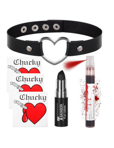Kit de Maquillaje de Novia Gótica Halloween Go Ho - 4 Piezas