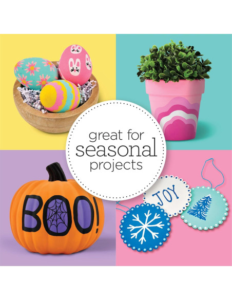 Conjunto de Pintura Acrílica Apple Barrel PROMOTCK 18 Colores 59 ml