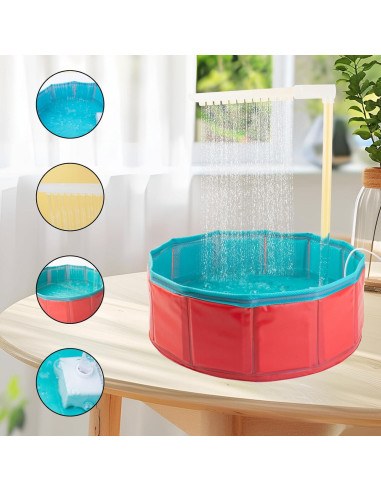 Bañera Automática para Aves FlidRunest con Bomba USB