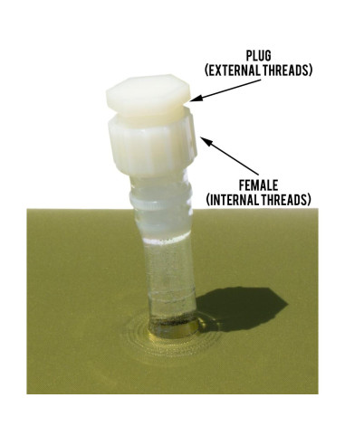 Tanque de Almacenamiento de Agua AQUATANK2 113.56L Grado Alimenticio
