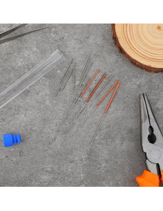 Kit de limpieza para boquillas de impresoras 3D Styquenzer 10 piezas 2