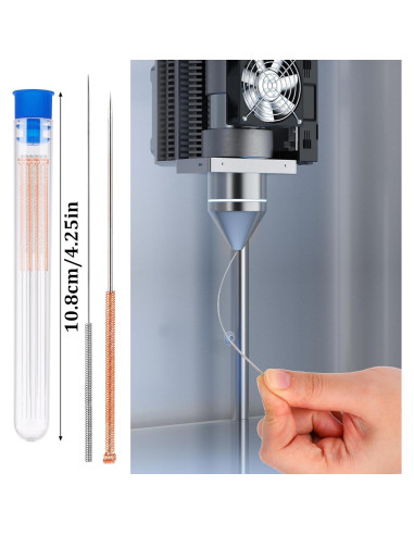 Kit de limpieza para boquillas de impresoras 3D Styquenzer 10 piezas