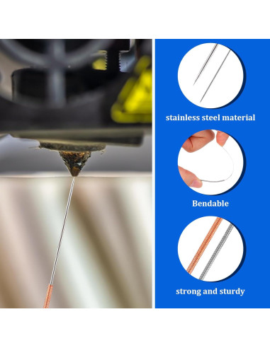 Kit de limpieza para boquillas de impresoras 3D Styquenzer 10 piezas