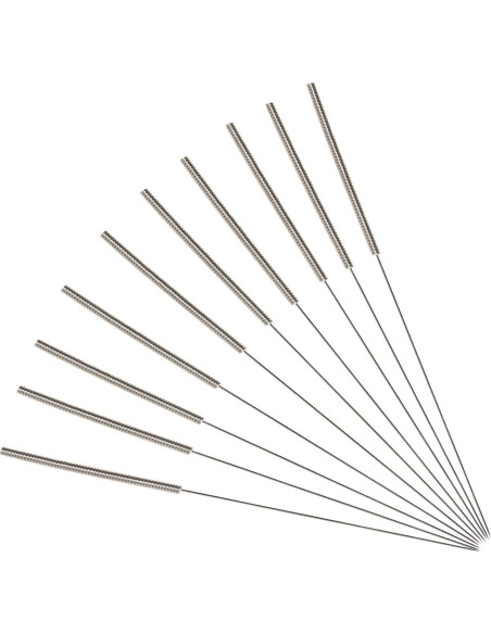 Kit de Limpieza de Boquillas Aokin 13 Pcs - Agujas 0.4mm y Pinzas