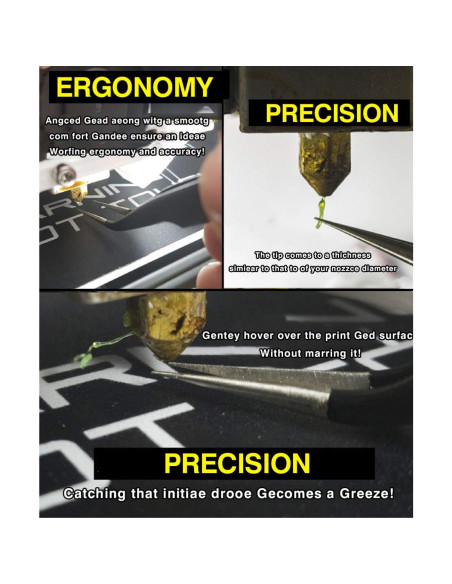 Kit de Limpieza de Boquillas Aokin 13 Pcs - Agujas 0.4mm y Pinzas