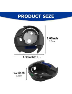 Caja de Bobina para Máquinas de Coser Brother y Babylock 2