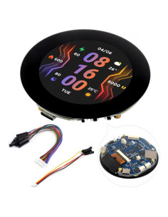 Pantalla Táctil Redonda Waveshare ESP32-S3 2.1" 480x480 Wi-Fi BLE