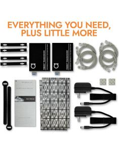 Convertidor de Medios Fibra a Ethernet Gigabit AD-net 20km 2