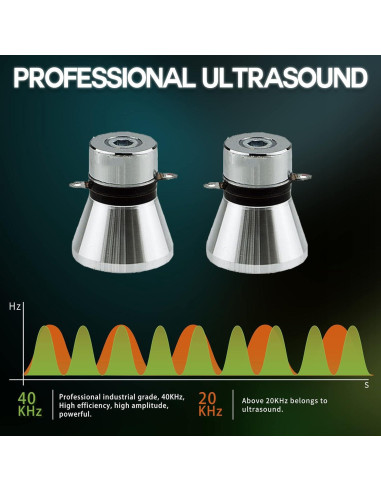 Limpiador Ultrasónico 3L ONEZILI con Canasta de Acero 120W