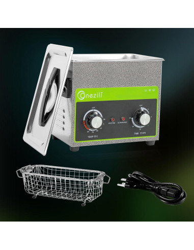 Limpiador Ultrasónico 3L ONEZILI con Canasta de Acero 120W