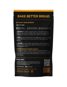 Iniciador de Masa Madre Heirloom So Blessed 40g - Rápido y Saludable 2