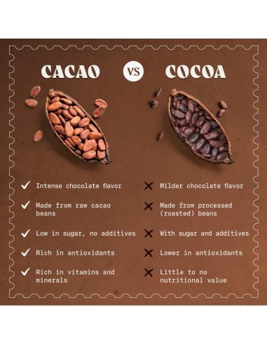 Cacao en Polvo Orgánico NaturaleBio 992g Sin Azúcar
