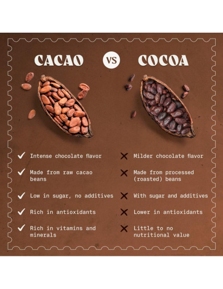 Cacao en Polvo Orgánico NaturaleBio 992g Sin Azúcar