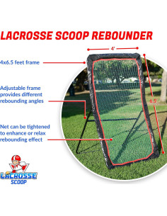 Rebotador de Lacrosse Premium Lacrosse Scoop LR1 1.22x2.13m 2
