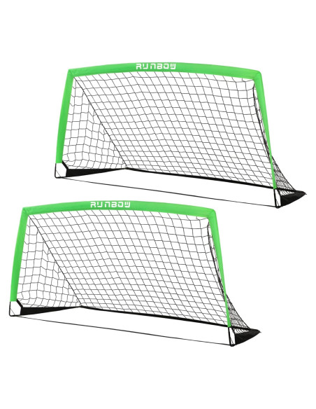 Portería de Fútbol RUNBOW 183x122 cm Plegable con Bolsa