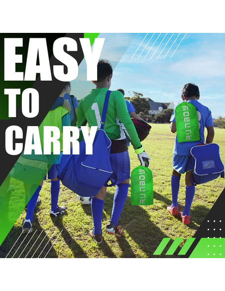 Portería de Fútbol RUNBOW 183x122 cm Plegable con Bolsa