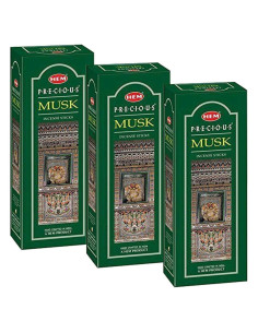 Incienso de Almizcle HEM - 360 Varillas en 3 Cajas